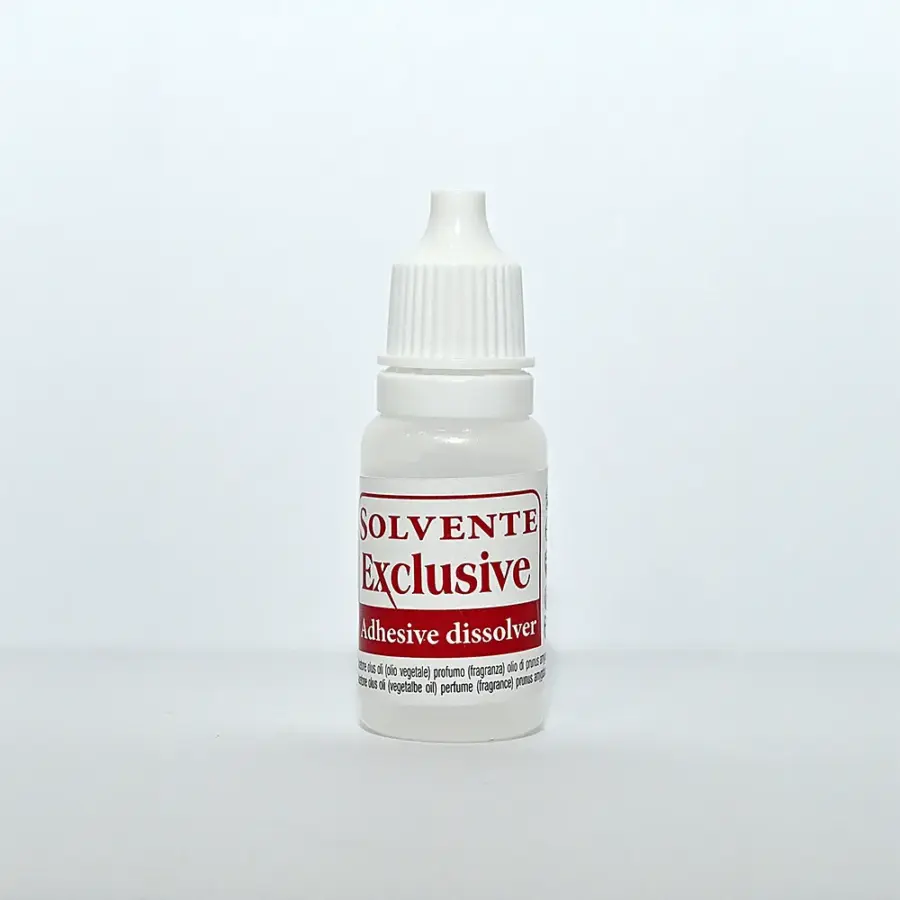 Solvente professionale Exclusive per rimozione colla e adesivi extension.